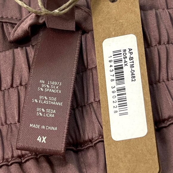 SKIMS Silk Sleep Pant Rose Womens 4X - Picture 9 of 13